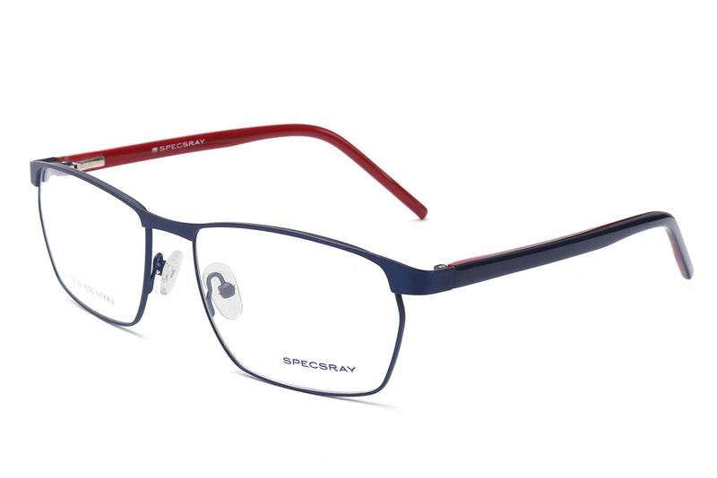 Rectangle Full Rim Eyeglasses For Men