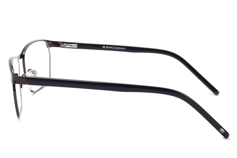 Rectangle Full Rim Eyeglasses For Men