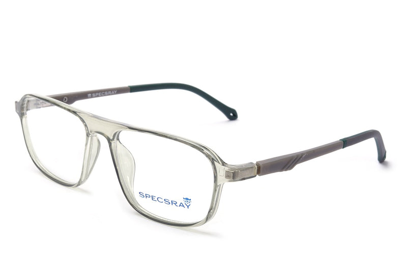 Rectangle Full Rim Eyeglasses For Kids