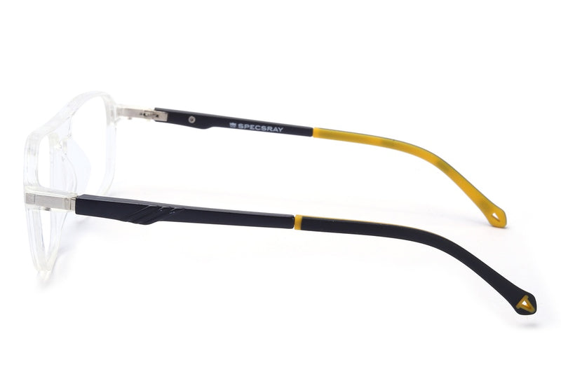 Rectangle Full Rim Eyeglasses For Kids