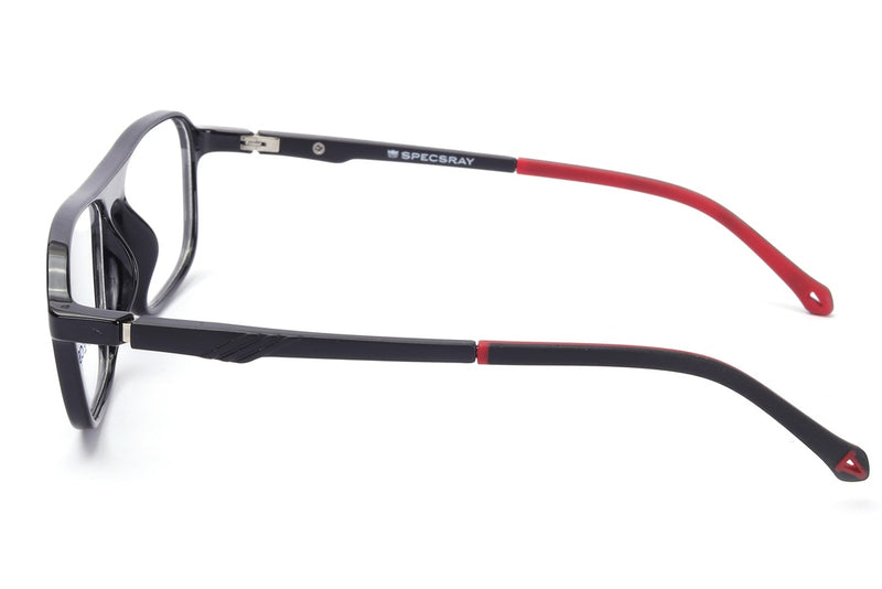 Rectangle Full Rim Eyeglasses For Kids