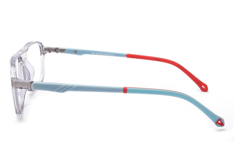 Rectangle Full Rim Eyeglasses For Kids