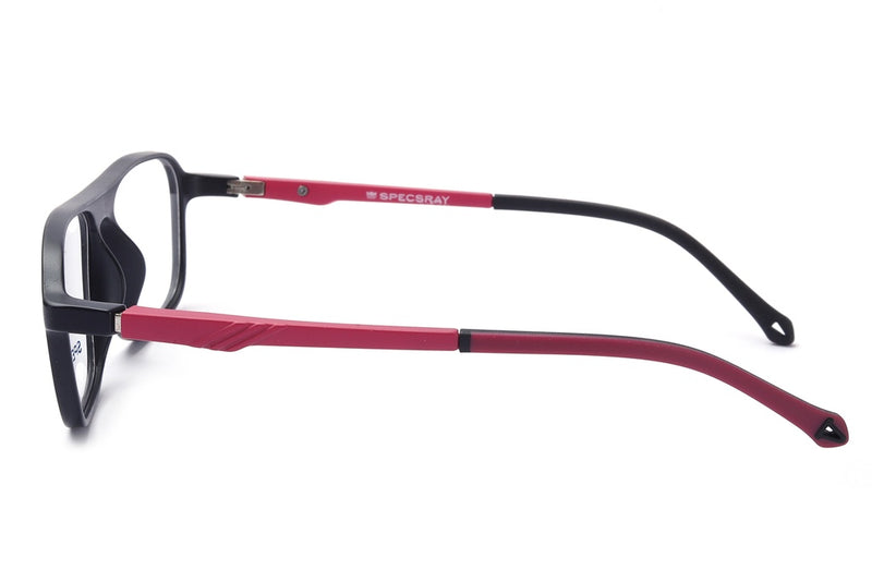 Rectangle Full Rim Eyeglasses For Kids