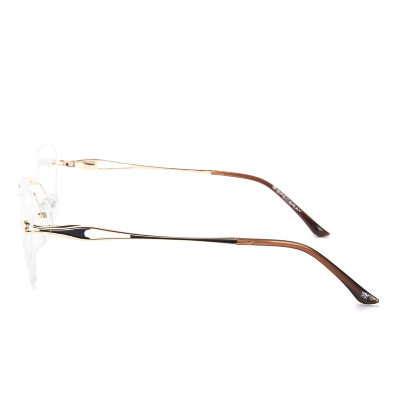 Cateye Rim Less Eyeglasses For Women