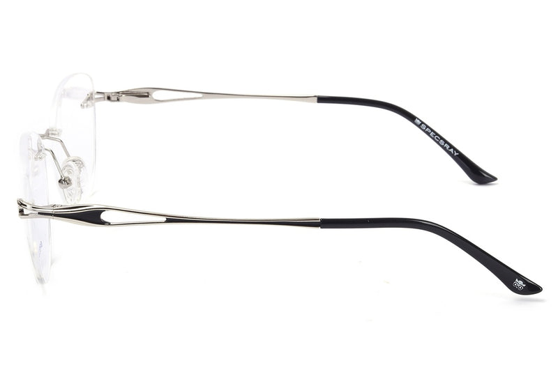 Cateye Rim Less Eyeglasses For Women