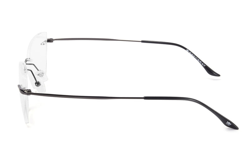 Cateye Rim Less Eyeglasses For Female