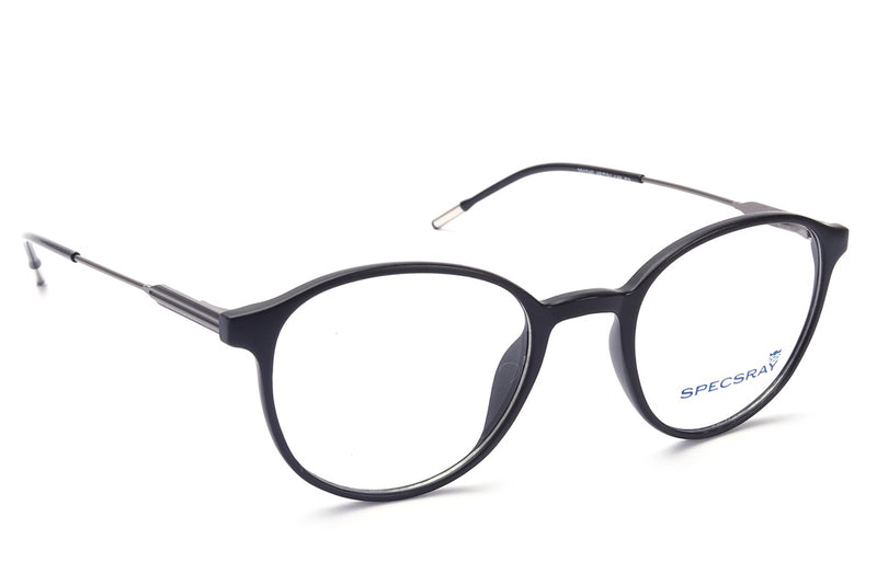 Round Full Rim Eyeglasses For Unisex