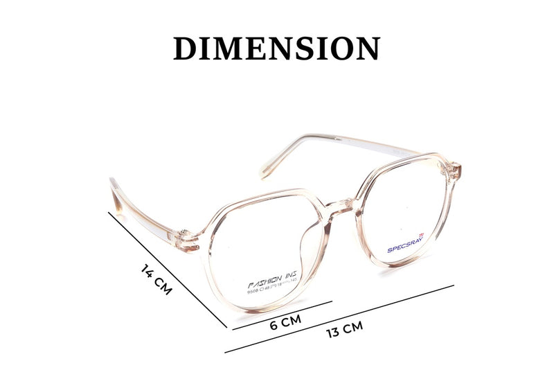 Round Full Rim Eyeglasses For Women