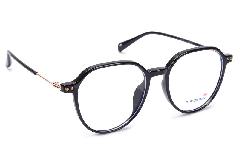 Hexagon Full Rim Computer glasses For Unisex