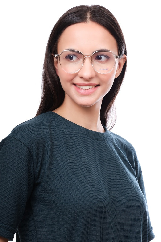 Hexagon Full Rim Computer glasses For Unisex