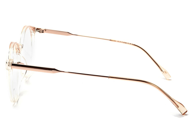 Round Full Rim Eyeglasses For Unisex