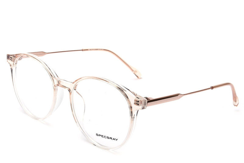 Round Full Rim Eyeglasses For Unisex