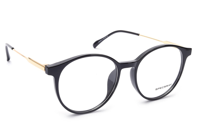 Round Full Rim Eyeglasses For Unisex