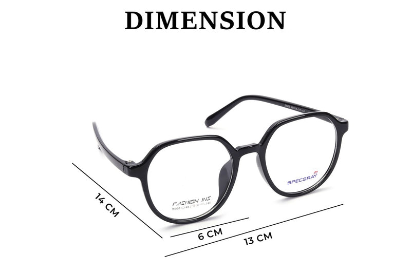 Round Full Rim Eyeglasses For Women