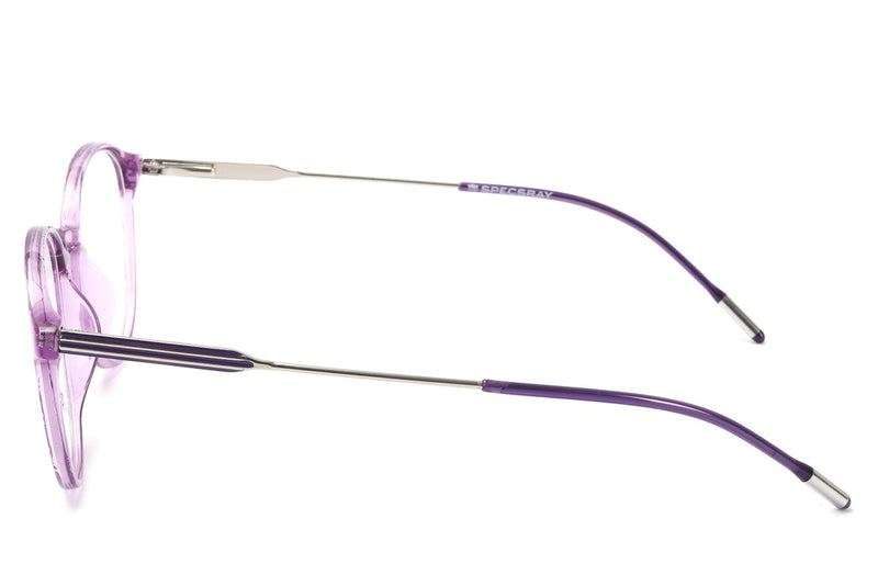 Round Full Rim Eyeglasses For Unisex