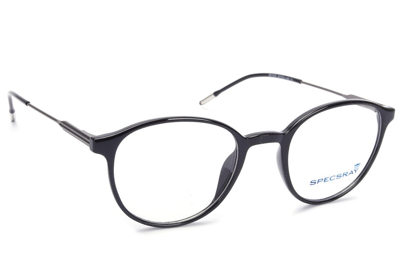 Round Full Rim Eyeglasses For Unisex