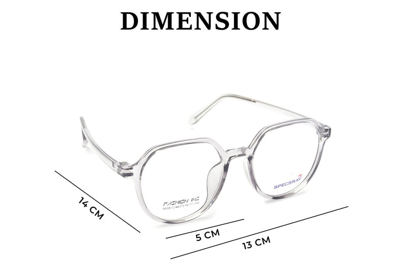 Round Full Rim Eyeglasses For Women