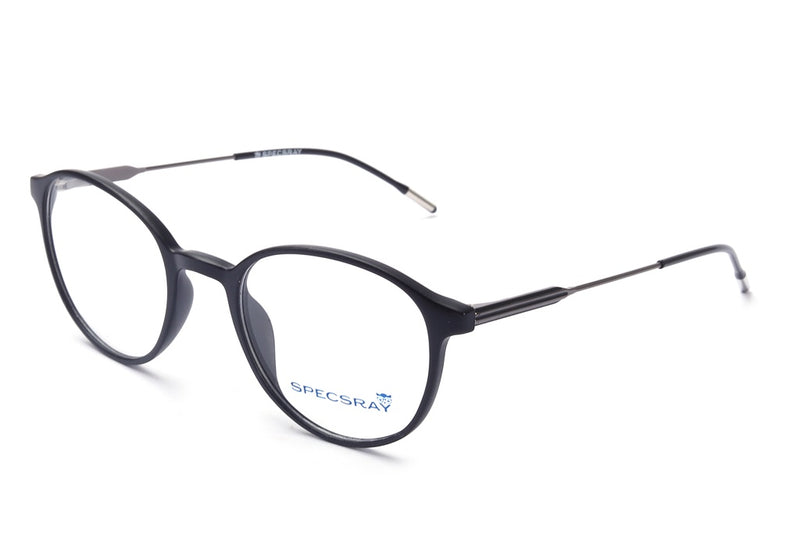 Round Full Rim Eyeglasses For Unisex