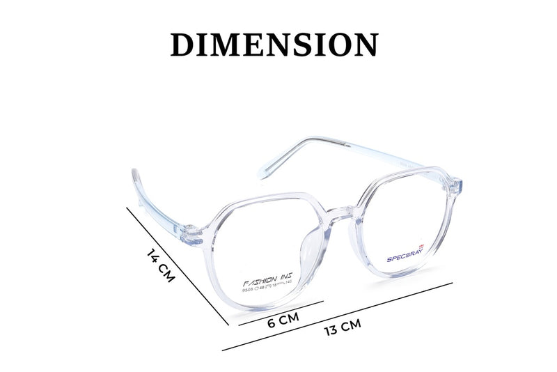 Round Full Rim Eyeglasses For Women
