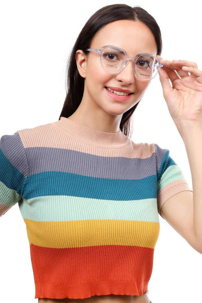 Round Full Rim Eyeglasses For Women