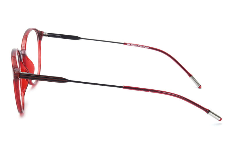 Round Full Rim Eyeglasses For Unisex