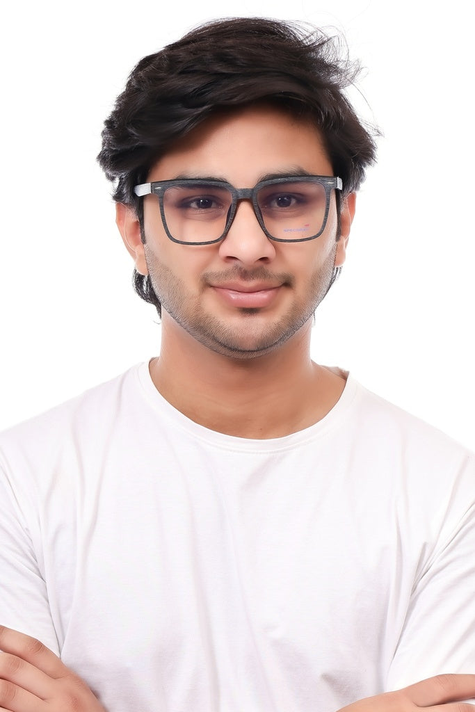 Square Full Rim Eyeglasses For Unisex