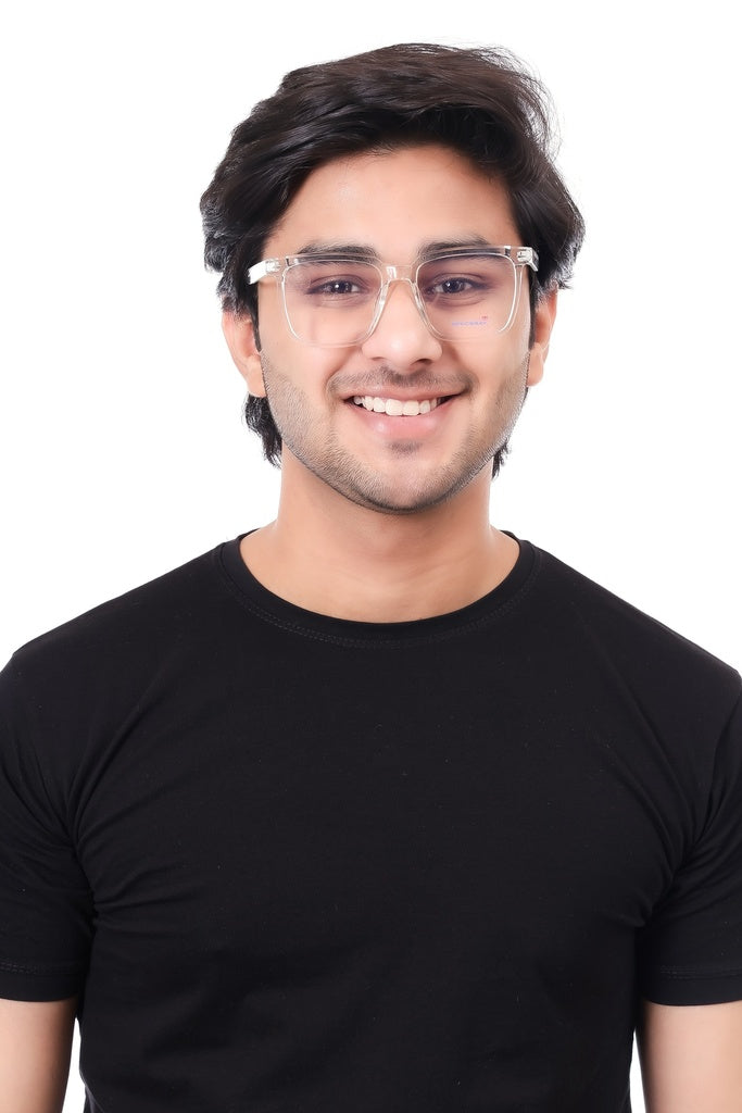 Square Full Rim Eyeglasses For Unisex
