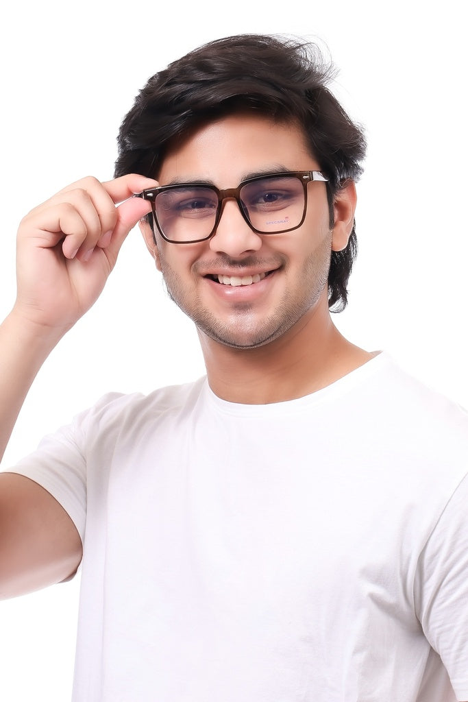 Square Full Rim Eyeglasses For Unisex