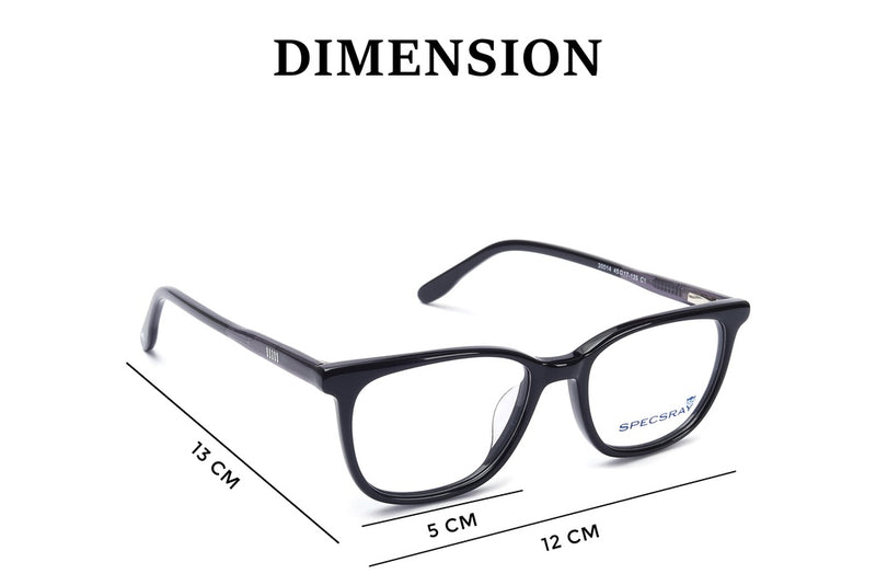 Square Full Rim Eyeglasses For Kids
