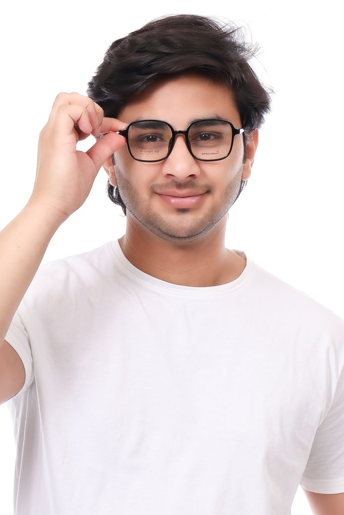 Square Full Rim Eyeglasses For Men And Women