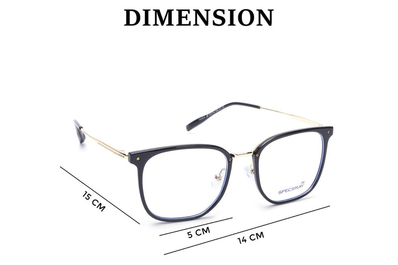 Square Full Rim For Unisex