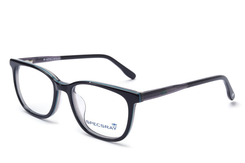 Square Full Rim Eyeglasses For Kids