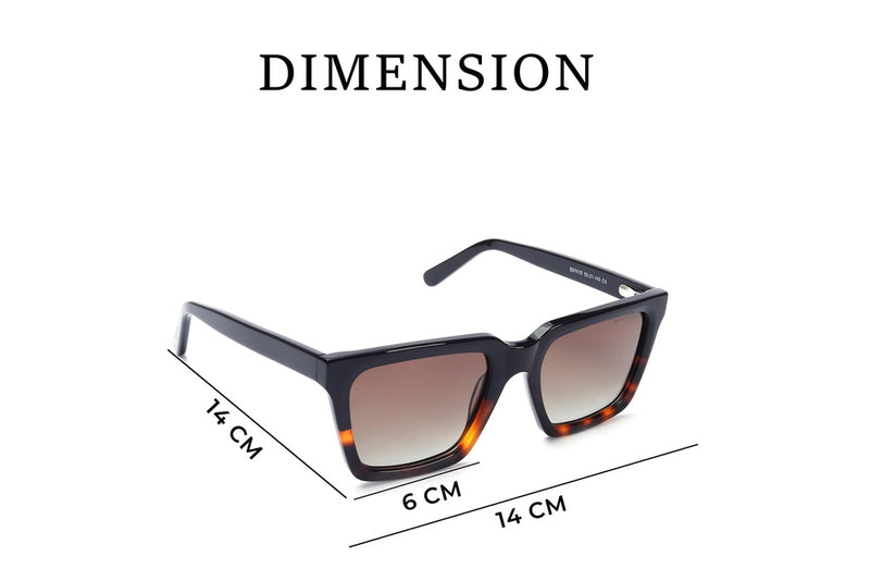 Square Full Rim Sunglasses For Men