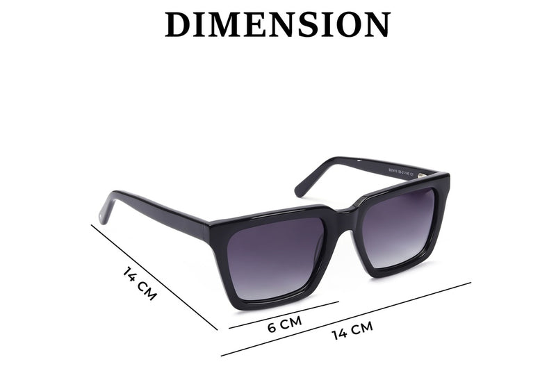 Square Full Rim Sunglasses For Men