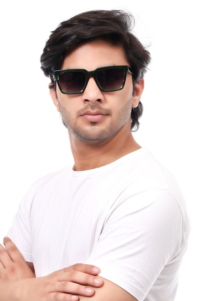Square Full Rim Sunglasses For Men