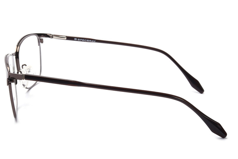 Square Full Rim Eyeglasses For Men