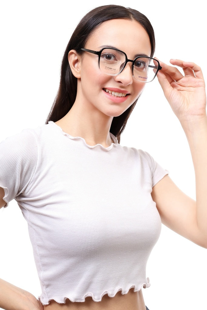 Square Full Rim Eyeglasses For Men And Women