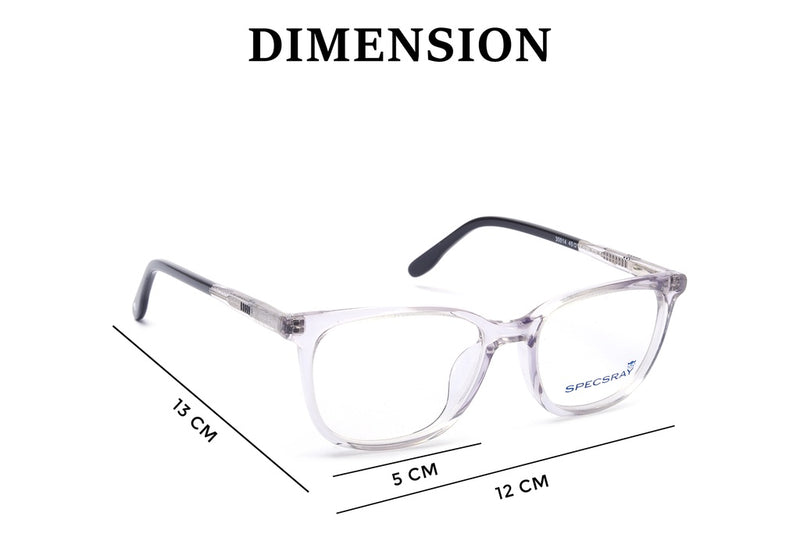Square Full Rim Eyeglasses For Kids