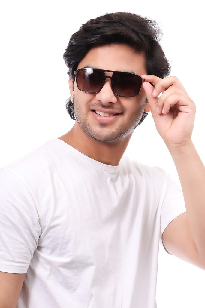 Square Full Rim Sunglasses For Men