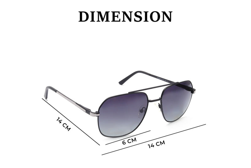 Square Full Rim Sunglasses For Men
