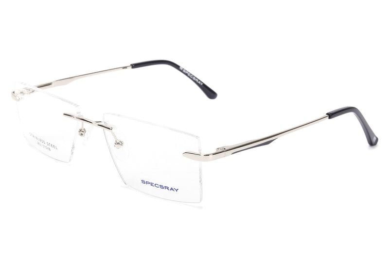 Square Rim Less Eyeglasses For Men And Women