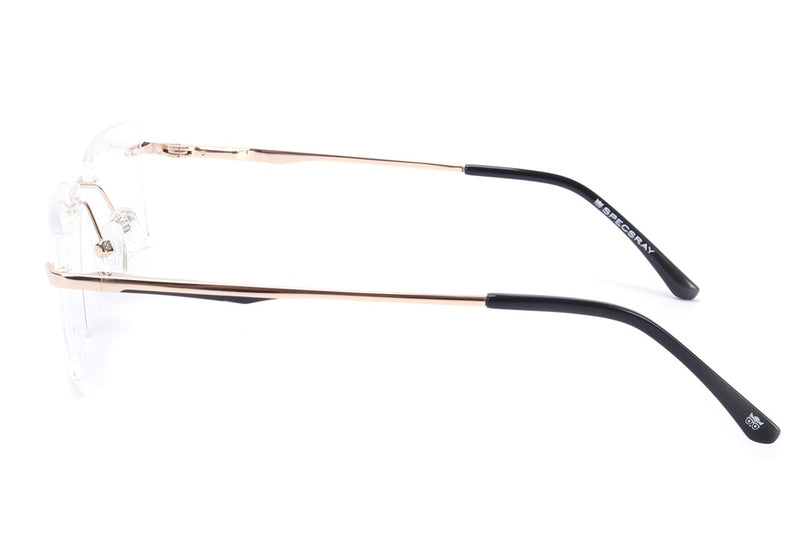 Square Rim Less Eyeglasses For Men And Women