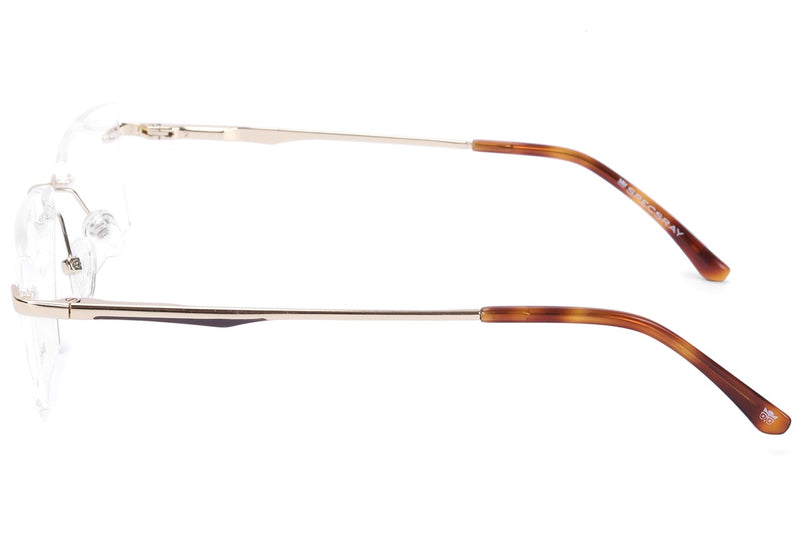 Square Rim Less Eyeglasses For Men And Women