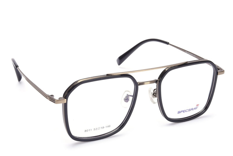 Square Full Rim Eyeglasses For Men
