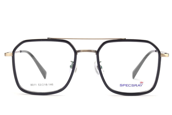 Square Full Rim Eyeglasses For Men