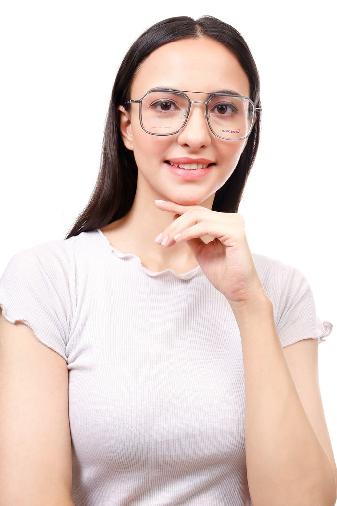 Square Full Rim Eyeglasses For Men