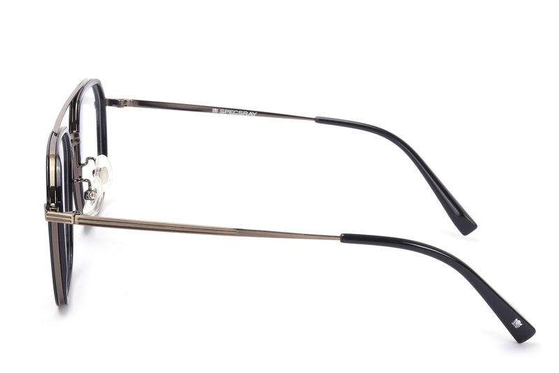 Square Full Rim Eyeglasses For Men