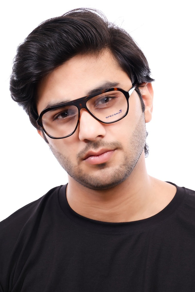 Aviator Full Rim Eyeglasses For Men