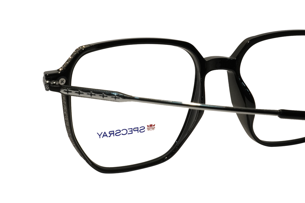 SPECSRAY EYEGLASSES HEXAGON  FULL RIM TR SHEET