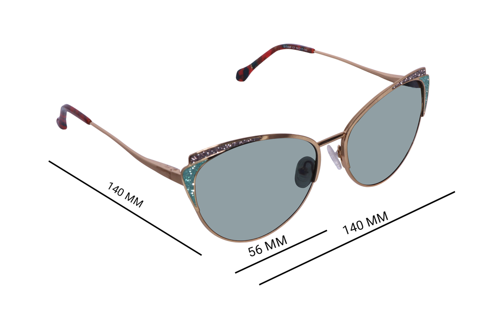 SPECSRAY SUNGLASSES CATEYE  Full Rim METAL
